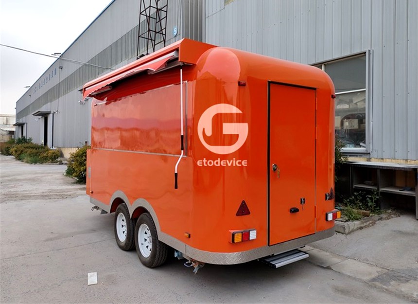 Compact and Professional Mobile Pizza Kitchen